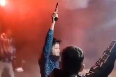 Yılbaşı gecesi terör estiren magandalar kamerada!