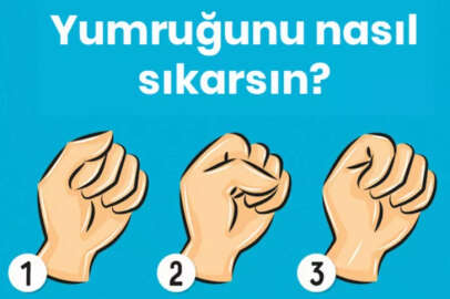 Yumruk sıkma şeklinize göre karakter analizi