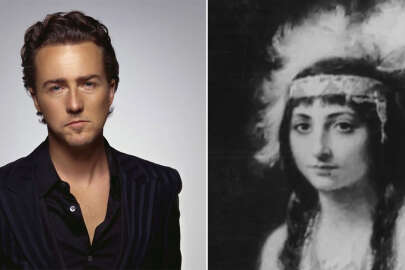 Ünlü oyuncu, Pocahontas'ın torunu çıktı!