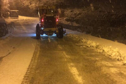 Artvin’de kar yağışı: 78 köy yolu ulaşıma kapandı!