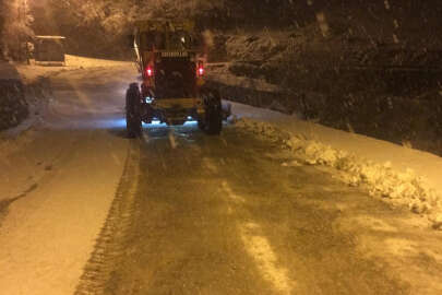 Artvin’de kar yağışı: 78 köy yolu ulaşıma kapandı!