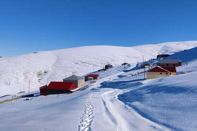 Doğu Karadeniz yaylaları kar altında