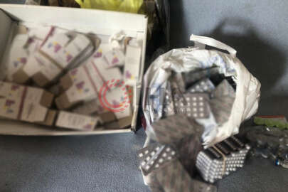 Eczane dışında satışı yasak 44 bin ilaç ele geçirildi