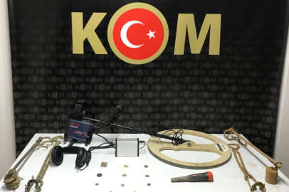 Polis operasyonunda 11 parça tarihi eser ele geçirildi!