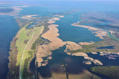 Kızılırmak Deltası'nda kuraklık tehlikesi: Çölü andıran manzara!