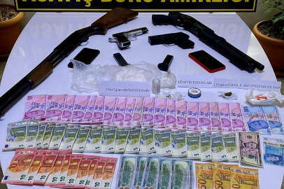 Polisten kaçarak saklandıkları adresten...