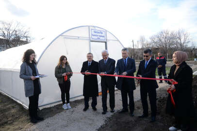 Bursa'da Mustafakemalpaşa MYO’ya yeni sera