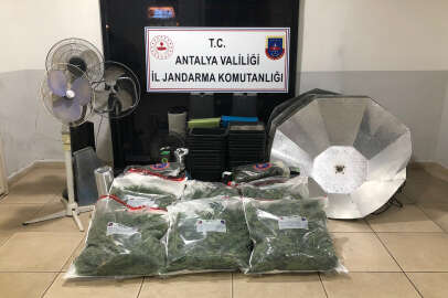 Manavgat'ta uyuşturucu operasyonu