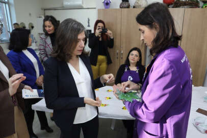 ABD'li konsolos Eadeh, kadın üreticilerle buluştu