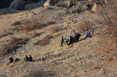 Araç 300 metrelik uçurumdan aşağı düştü: 1 ölü