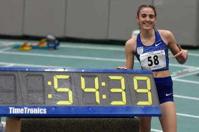 Eskişehirli sporcudan 400 metrede iki günde 2 rekor!