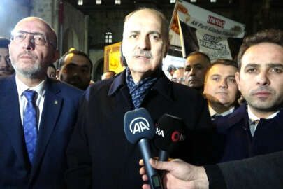 Kurtulmuş: "Türkiye, Müslüman ve mazlum milletlerin öncüsü ve sözcüsüdür"