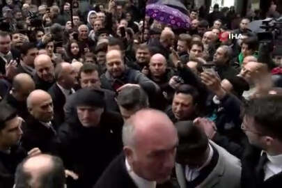 Ekrem İmamoğlu'na Bursa Kapalı Çarşı'da büyük tepki!