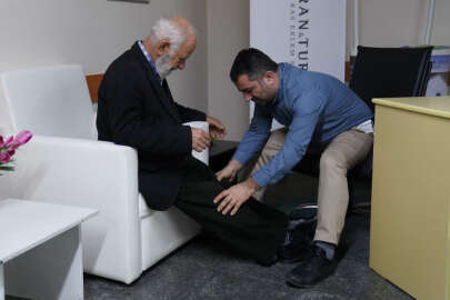   Bursa'da Huzurevi sakinlerine ortopedik muayene