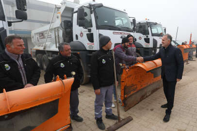 İnegöl'de kar alarmı: Belediye ekipleri hazır!
