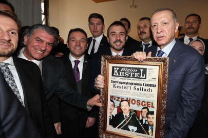 Başkan Tanır'dan Cumhurbaşkanı Erdoğan'a 24 yıllık sürpriz!