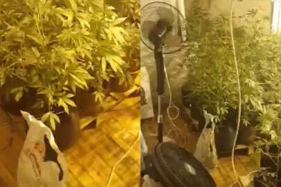 Uyuşturucu için evi seraya çevirmişler!