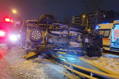 Malatya’da feci kaza: 1’i ağır 2 kişi yaralandı!