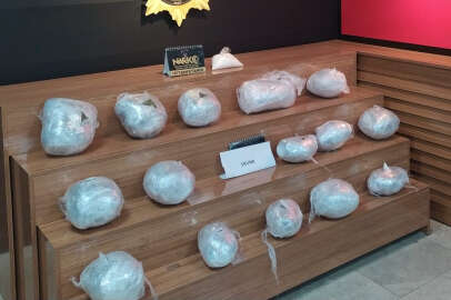 Şanlıurfa'da 14 kilo uyuşturucu!