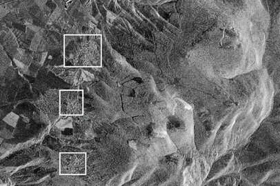 Depremin neden olduğu yıkım uydudan bile görünüyor!