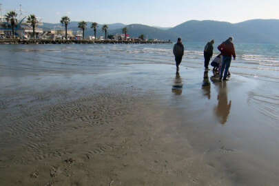 Tedirgin eden olay: Deniz suyu 15 metre çekildi!