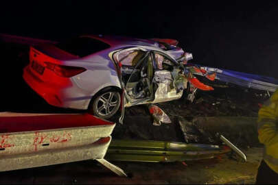 Bursa'da otoyolda kaza: 1 ölü, 1 yaralı   