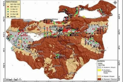 Bursa'nın aktif fay ve deprem riski haritası!