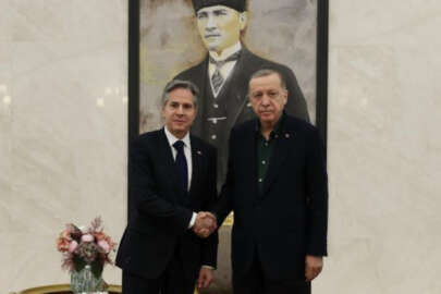 Cumhurbaşkanı Erdoğan, Blinken ile 1 saat görüştü