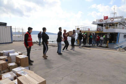 Yunanistan'dan Bodrum'a dayanışma köprüsü