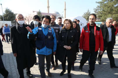 Japonya en büyük sahra hastanesini Gaziantep’te kurdu