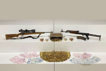 Ordu'da cephanelik gibi otomobil!