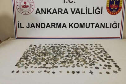 Başkentte ele geçirildi: Farklı dönemlere ait 680 adet sikke!