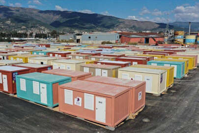 Bakan Soylu: 209 konteyner kentin kurulumuna başlandı