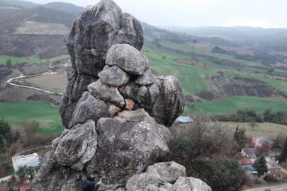 Dev kaya bir mahallenin kabusu oldu!