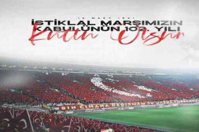 Bursaspor'dan İstiklal Marşı mesajı