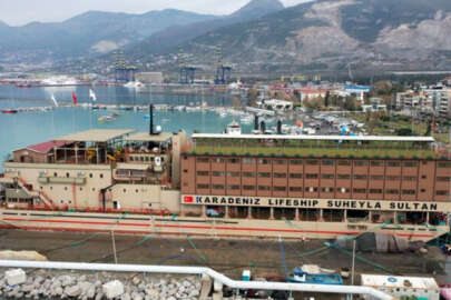 Süheyla Sultan gemisi depremzedeleri ağırlamaya başladı