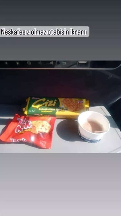 Otabiste kahve keyfi.