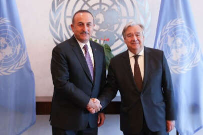 Çavuşoğlu ve Guterres tahıl koridorunu konuştu