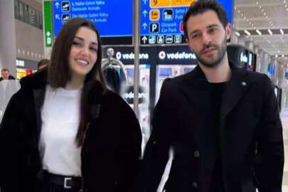 Hande Erçel ile Hakan Sabancı ilk defa el ele görüntülendi