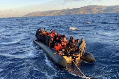 Yunanistan'ın ölüme terk ettiği 46 göçmen kurtarıldı