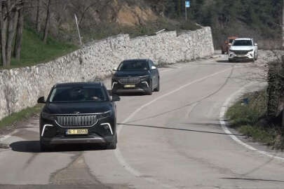 Togg Bursa yollarında böyle görüntülendi!