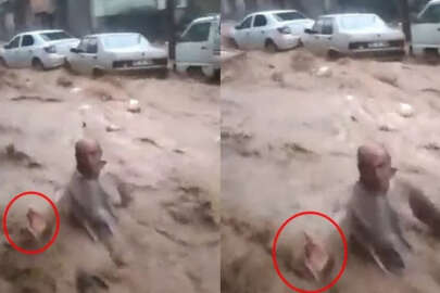 Vicdanın kurusun!.. Kurtarmak yerine video çekti!