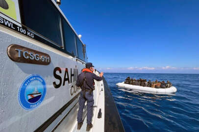 Dalaman’da 38 düzensiz göçmen kurtarıldı