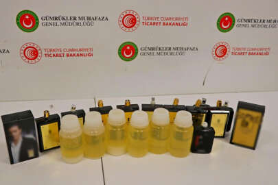 Parfüm şişesinden kokain çıktı!