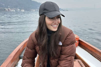 Hande Erçel, İstanbul Boğazı'na oltayı attı