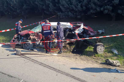 TEM Otoyolu'nda feci kaza! 6 kişi hayatını kaybetti