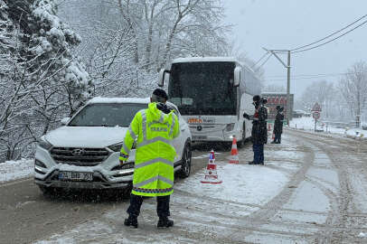 Uludağ'a zincirsiz çıkışa izin verilmiyor