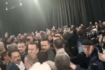 İyi Parti ön seçiminde yumruk yumruğa kavga! Ortalık bir anda karıştı