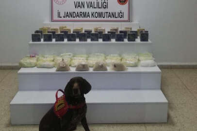 Başkale'de 33 kilo uyuşturucu