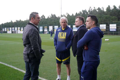 Ali Koç, Fenerbahçe antrenmanını takip etti   